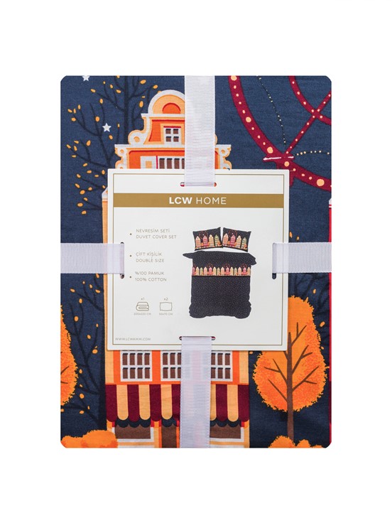 Çift Kişilik Nevresim Seti KARIŞIK BASKILI