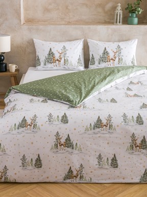 Çift Kişilik Nevresim Seti KARIŞIK BASKILI