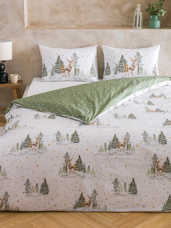 Çift Kişilik Nevresim Seti KARIŞIK BASKILI