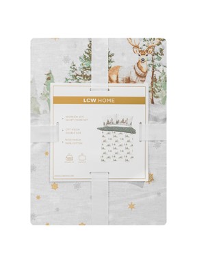 Çift Kişilik Nevresim Seti KARIŞIK BASKILI