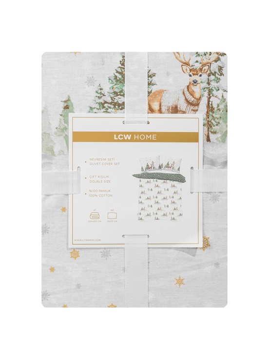 Çift Kişilik Nevresim Seti KARIŞIK BASKILI