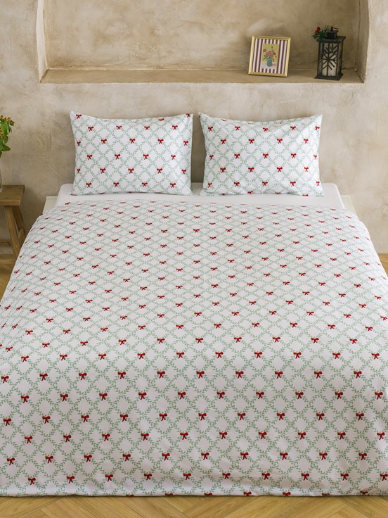 Çift Kişilik Nevresim Seti KARIŞIK BASKILI