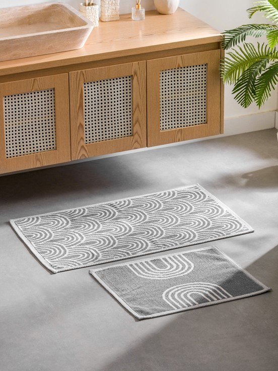 Banyo Paspası GRİ BASKILI