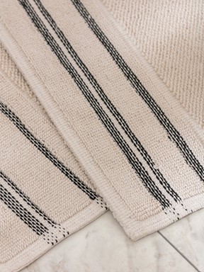 Banyo Paspası EKRU BASKILI