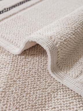 Banyo Paspası EKRU BASKILI