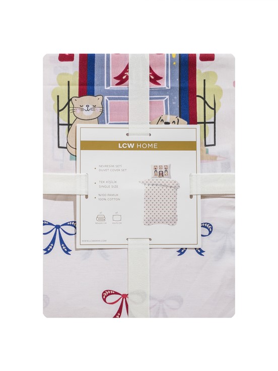 Tek Kişilik Nevresim Seti KARIŞIK BASKILI