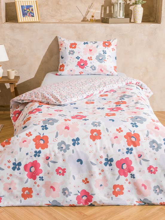 Tek Kişilik Nevresim Seti KARIŞIK BASKILI