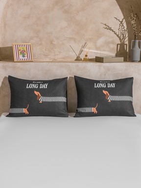 Yastık Kılıfı KARIŞIK BASKILI