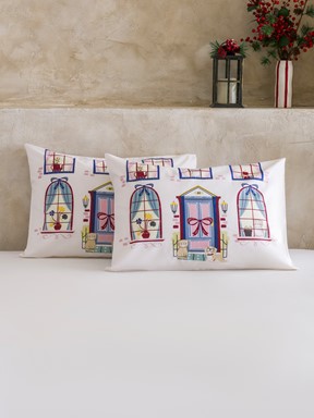 Yastık Kılıfı KARIŞIK BASKILI