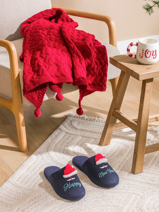 Ev Terliği LACİVERT