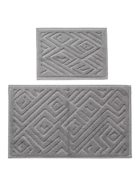 Banyo Paspası GRİ BASKILI
