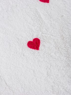 Tek Kişilik Battaniye KIRMIZI BASKILI