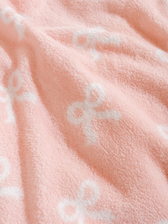 Çift Kişilik Battaniye PEMBE BASKILI