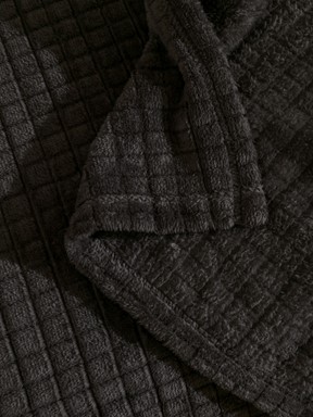 Çift Kişilik Battaniye AÇIK ANTRASİT