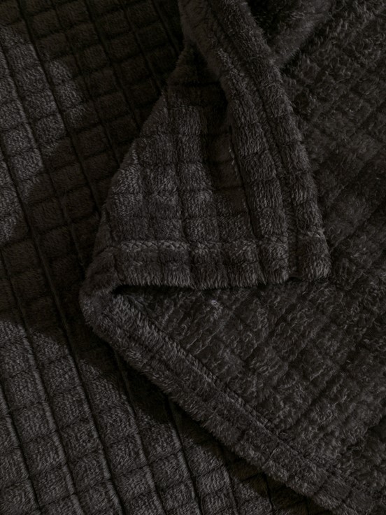 Çift Kişilik Battaniye AÇIK ANTRASİT