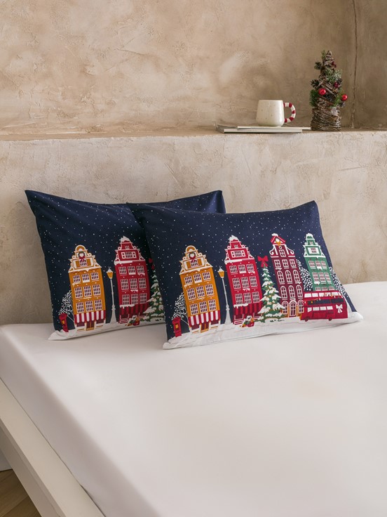 Yastık Kılıfı KARIŞIK BASKILI