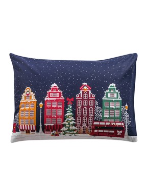 Yastık Kılıfı KARIŞIK BASKILI