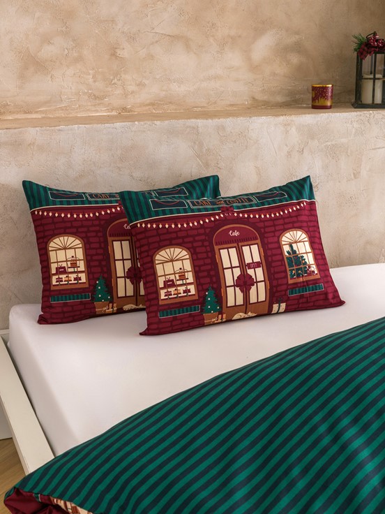 Çift Kişilik Nevresim Seti KARIŞIK BASKILI