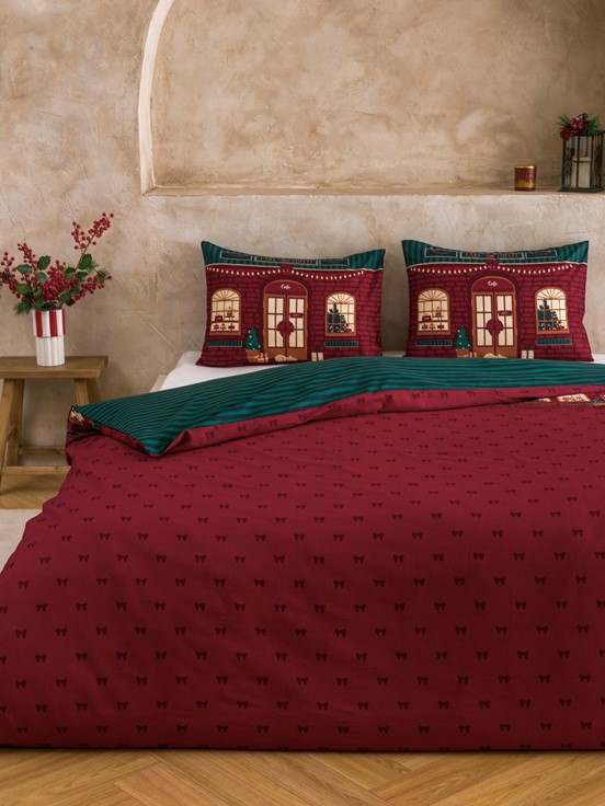 Çift Kişilik Nevresim Seti KARIŞIK BASKILI