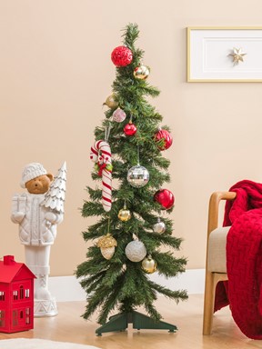 Yılbaşı Ağacı 120 cm YEŞİL BASKILI