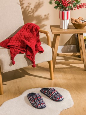 Ev Terliği LACİVERT