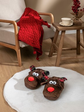 Ev Terliği KARIŞIK BASKILI