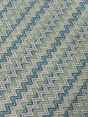 Çift Kişilik Yatak Örtüsü MAVİ BASKILI