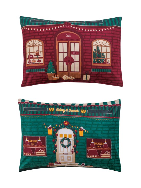 Yastık Kılıfı KARIŞIK BASKILI