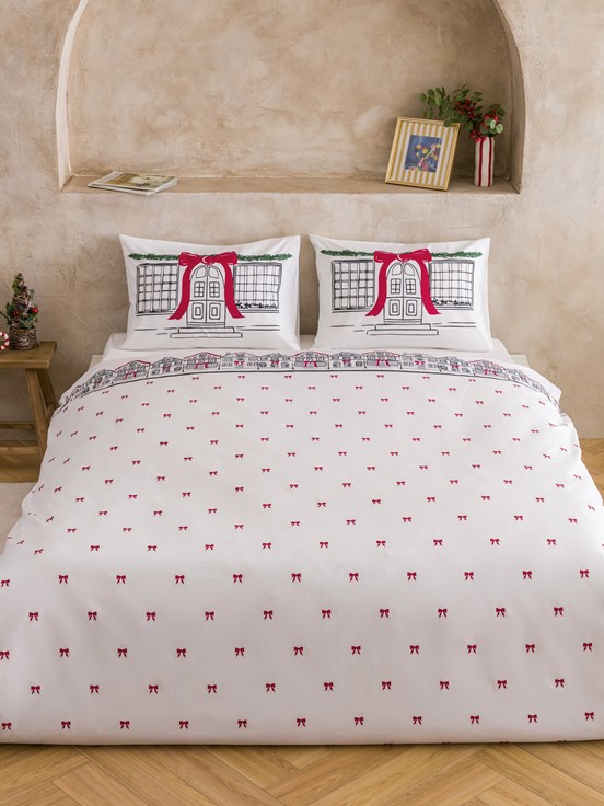 Çift Kişilik Nevresim Seti KARIŞIK BASKILI