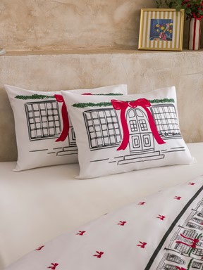 Çift Kişilik Nevresim Seti KARIŞIK BASKILI