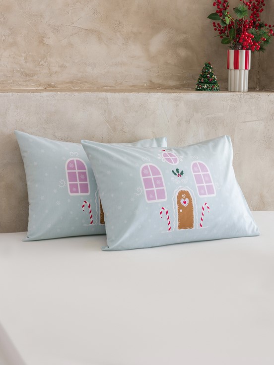 Yastık Kılıfı KARIŞIK BASKILI