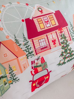 Yastık Kılıfı KARIŞIK BASKILI