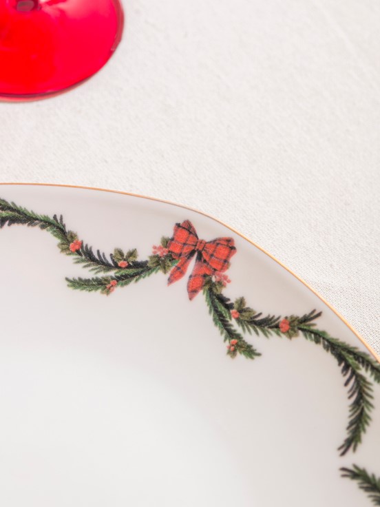 Servis Tabağı KARIŞIK BASKILI