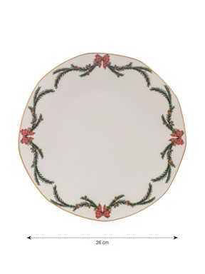 Servis Tabağı KARIŞIK BASKILI