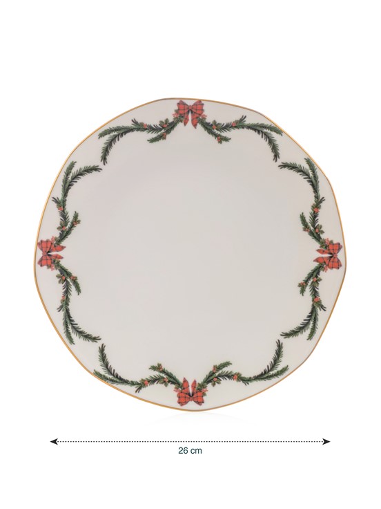 Servis Tabağı KARIŞIK BASKILI