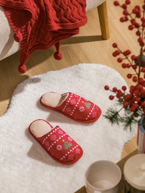 Ev Terliği KARIŞIK BASKILI