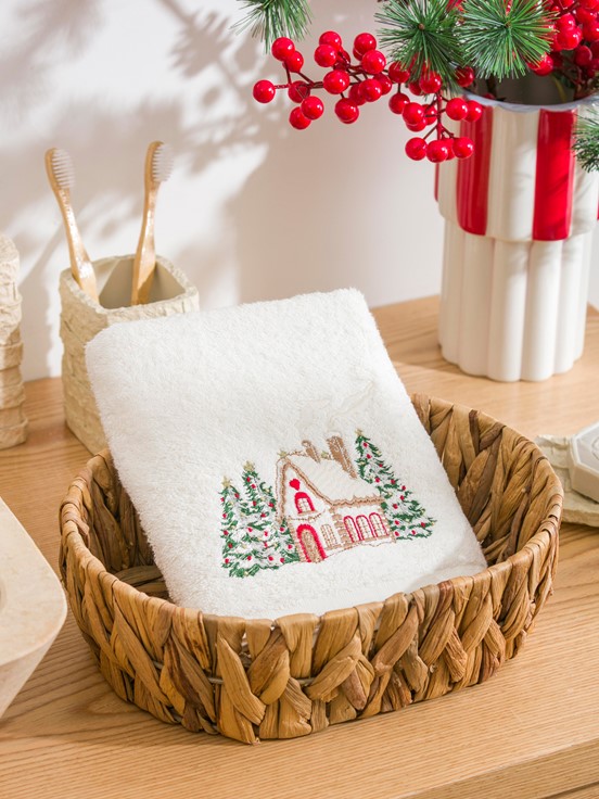 Yüz Havlusu BUXE BEYAZI