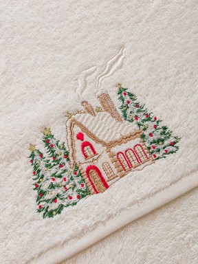 Yüz Havlusu BUXE BEYAZI