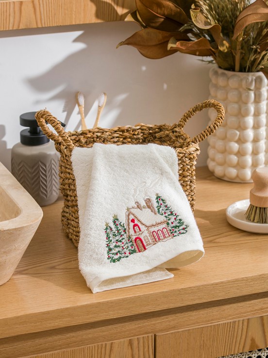 Yüz Havlusu BUXE BEYAZI