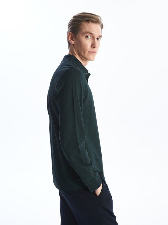 Sweatshirt YEŞİL JAKARLI