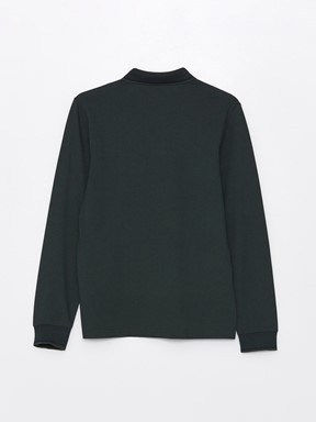 Sweatshirt YEŞİL JAKARLI