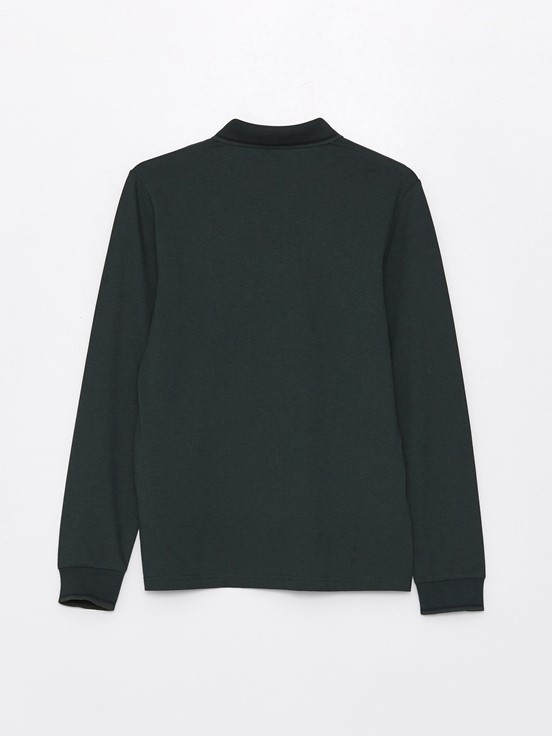 Sweatshirt YEŞİL JAKARLI