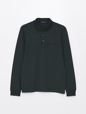 Sweatshirt YEŞİL JAKARLI