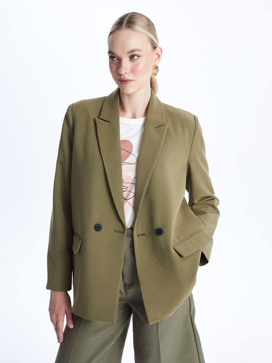 Blazer Ceket HAKİ