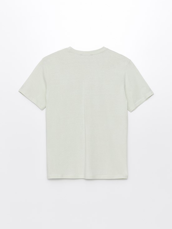 Tişört PASTEL YEŞİL
