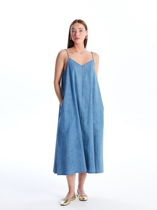 Jean Elbise AÇIK TAŞ RENGİ YIKAMALI