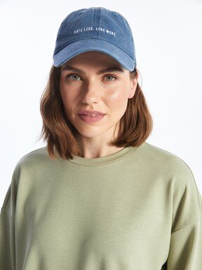 MODEST Bisiklet Yaka Düz Uzun Kollu Oversize Kadın Sweatshirt Tunik MAT YEŞİL