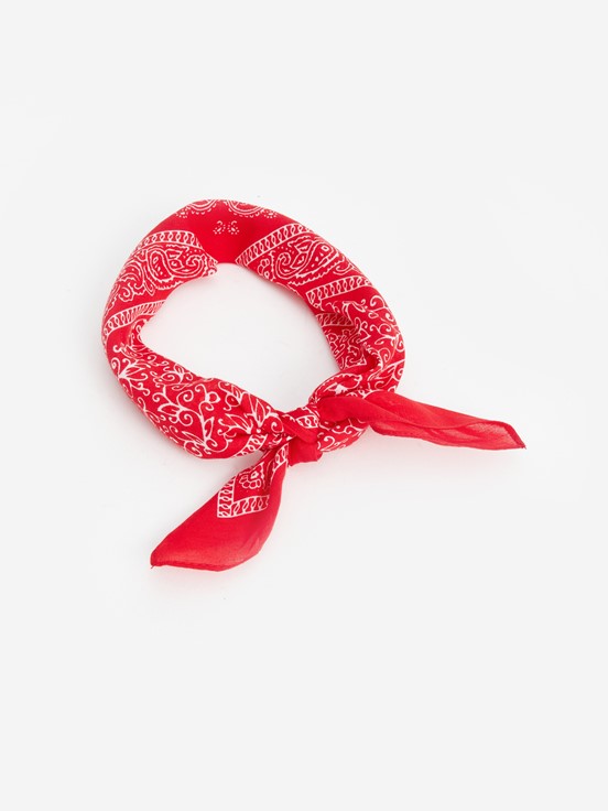 Bandana KIRMIZI BASKILI