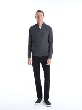 Hırka ORTA GRİ MELANJ