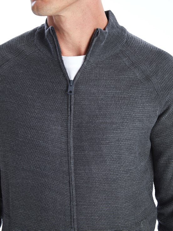 Hırka ORTA GRİ MELANJ